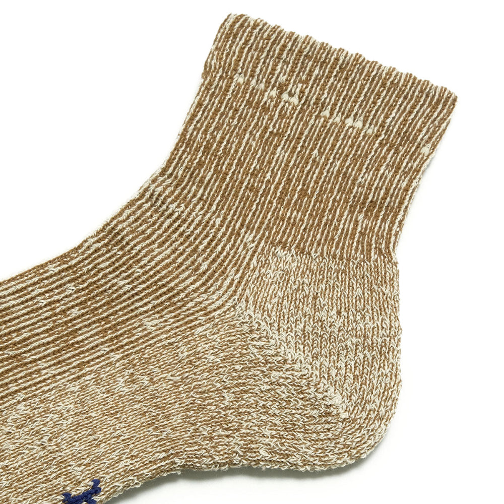 ROTOTO - HEMP/ORGANIC COTTON PILE ANKLE SOCKS - R1509-241