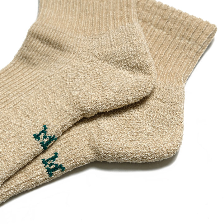 ROTOTO - HEMP/ORGANIC COTTON PILE ANKLE SOCKS - R1509-241