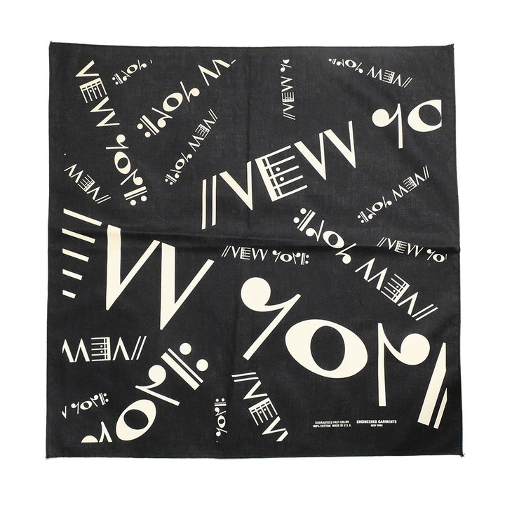 Engineered Garments - Printed Bandana - New York - RV351