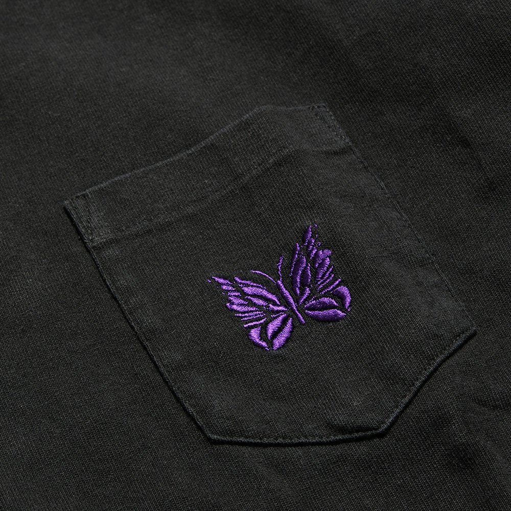 Needles  - L/S Pocket Tee - Cotton Jersey - RW348