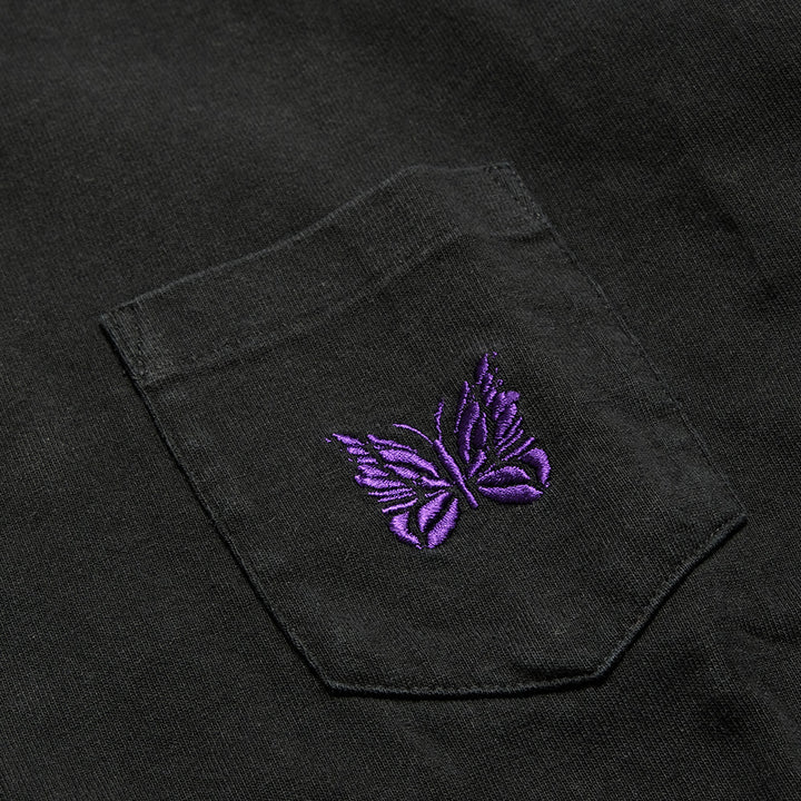 Needles  - L/S Pocket Tee - Cotton Jersey - RW348