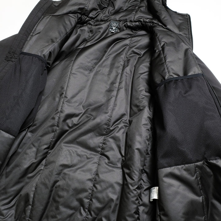 SOUTH2 WEST8 - Insulator Zipped Parka - Peach Skin - RW617