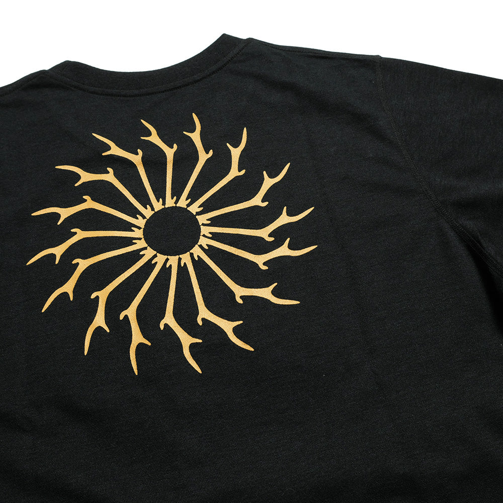 South2 West8 - L/S Round Pocket T-shirt - Circle Horn - RW658