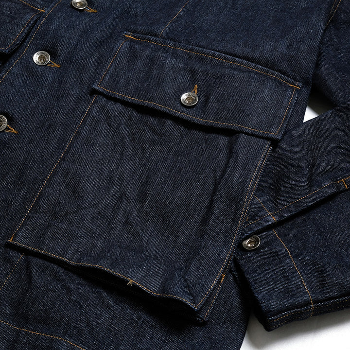 Engineered Garments WORKADAY - Sea Bees Jacket - 12oz Cone Denim - RW943
