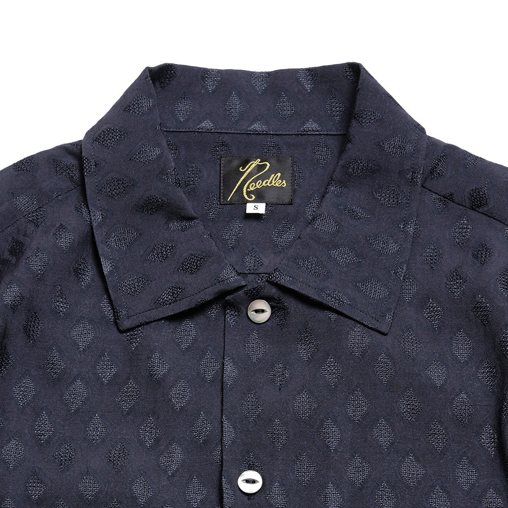 Needles - One-up Shirt - Diamond Mesh Jacquard - SX285