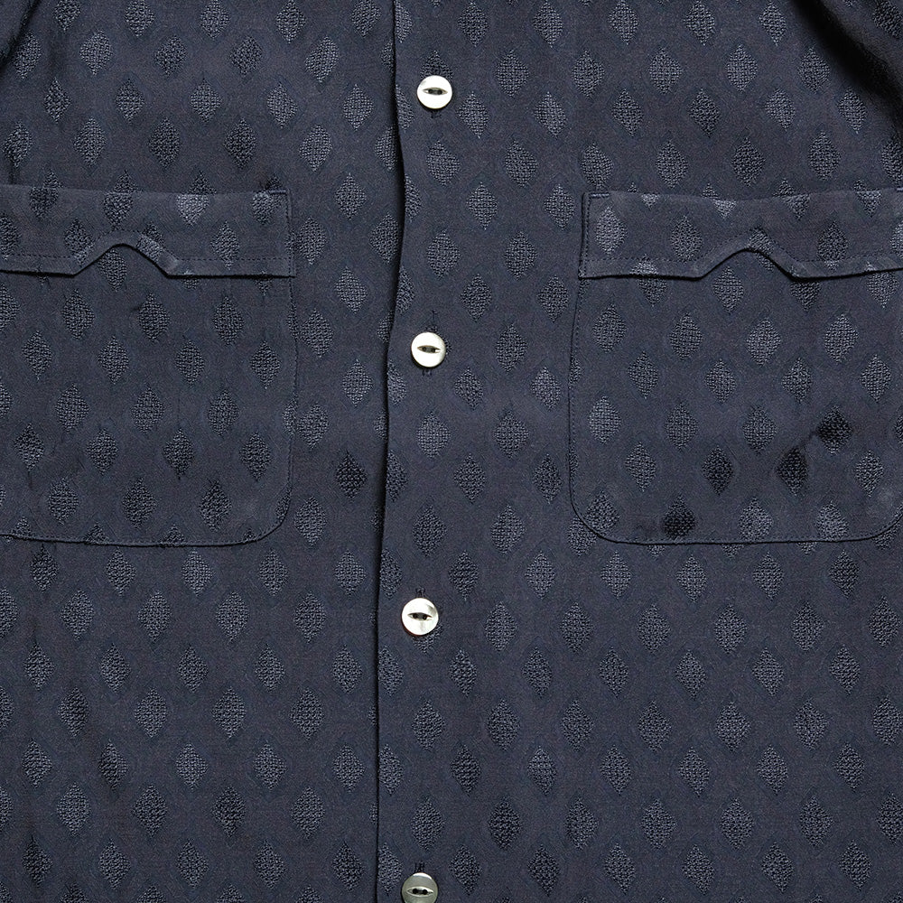 Needles - One-up Shirt - Diamond Mesh Jacquard - SX285