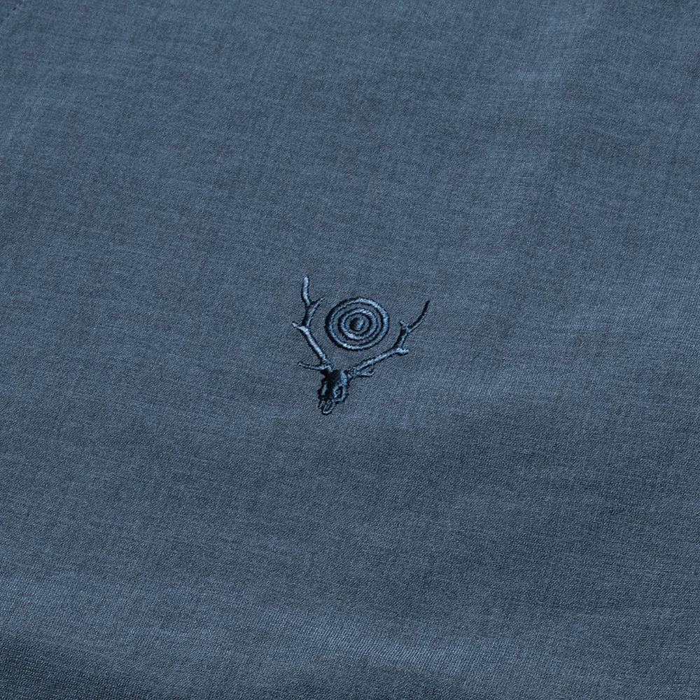 SOUTH2 WEST8 - V-Neck Cardigan - Poly Oxford - SX662