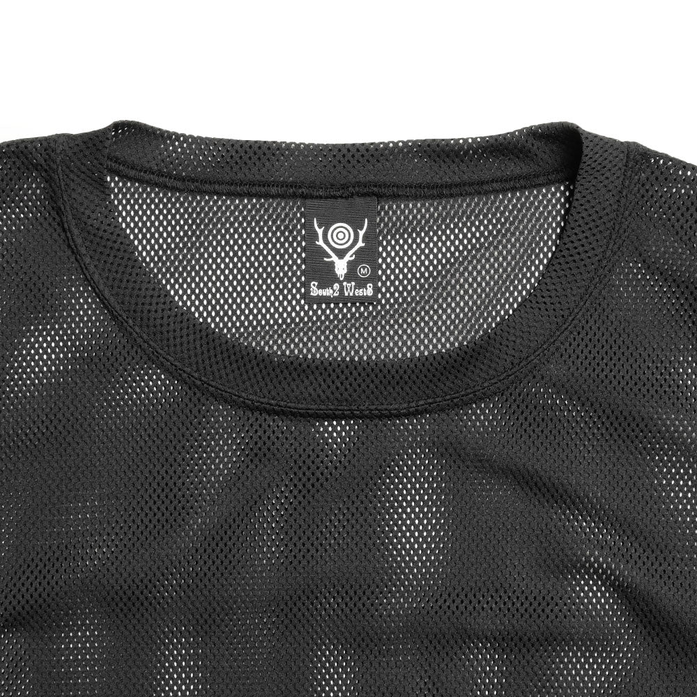 SOUTH2 WEST8 - L/S Crew Neck Shirt - Knit Mesh - SX719