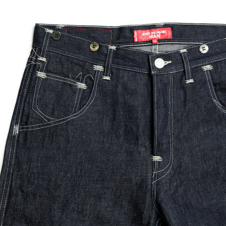 JUNYA WATANABE MAN - コットン x リネン / ヘビーステッチ - Levi's Ｗネーム - WQ-P210-051