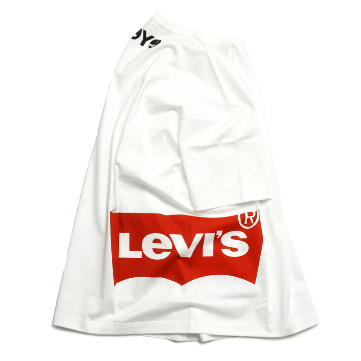 eYe JUNYA WATANABE MAN - 綿度詰天竺 製品プリントTシャツ - Levi’s Wネーム - WQ-T910-100