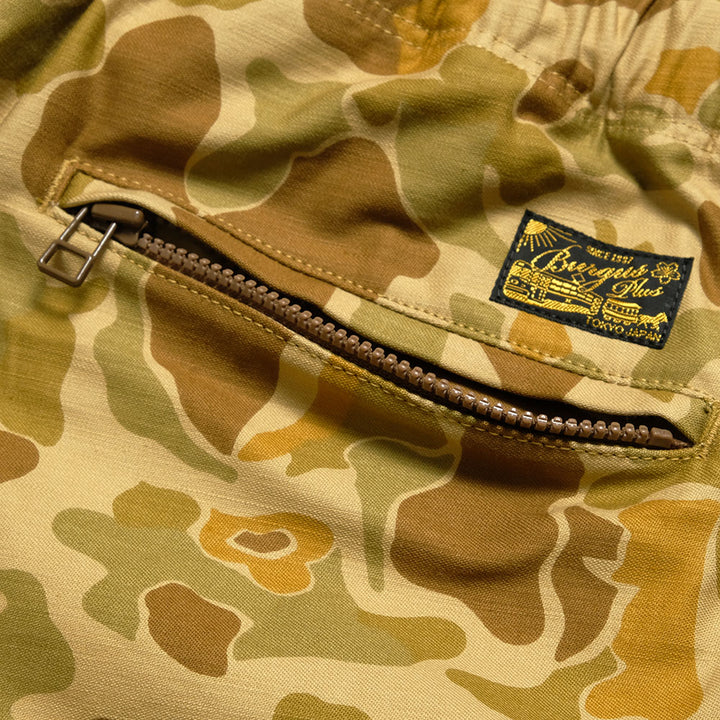 BURGUS PLUS - Fes Shorts - Camouflage Pattern - BP25301