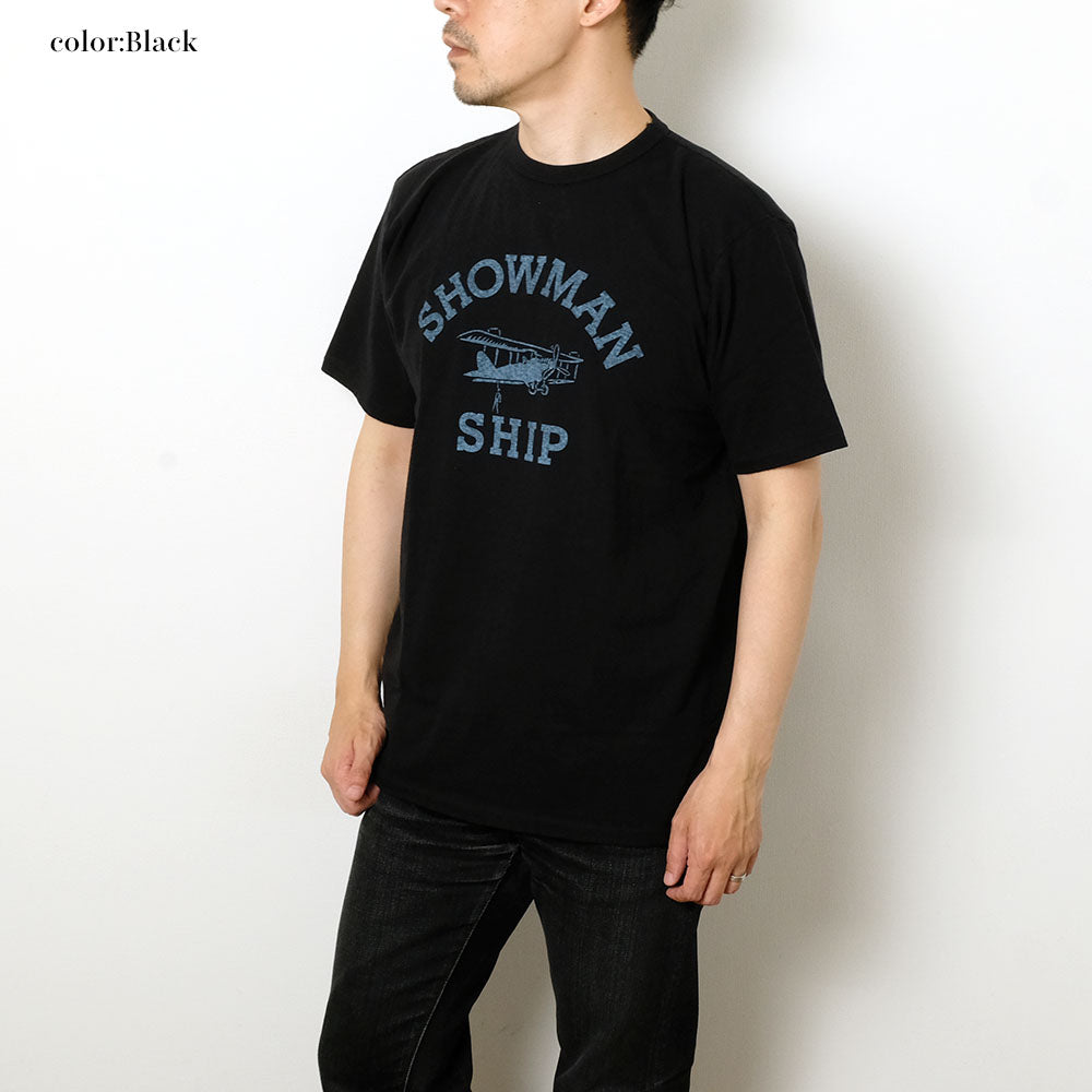 BURGUS PLUS - S/S Print T-shirt - SHOW MAN SHIP - BP25605