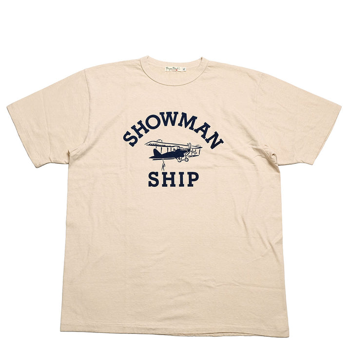 BURGUS PLUS - S/S Print T-shirt - SHOW MAN SHIP - BP25605
