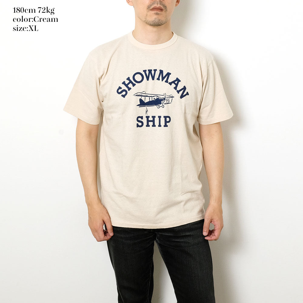 BURGUS PLUS - S/S Print T-shirt - SHOW MAN SHIP - BP25605