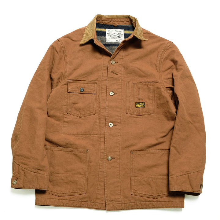 BURGUS PLUS - Blanket Lining Heavy Brown Oxford Coverall - BP25903