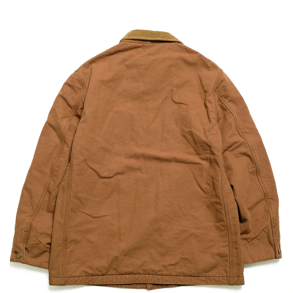 BURGUS PLUS - Blanket Lining Heavy Brown Oxford Coverall - BP25903