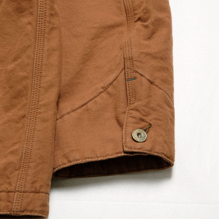 BURGUS PLUS - Blanket Lining Heavy Brown Oxford Coverall - BP25903