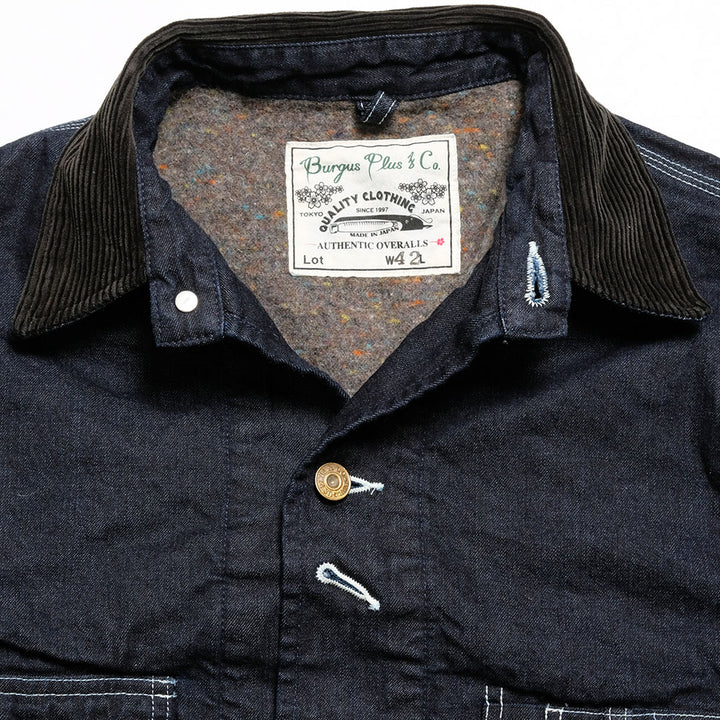 BURGUS PLUS - Blanket Lining 11oz Denim Coverall - BP25903