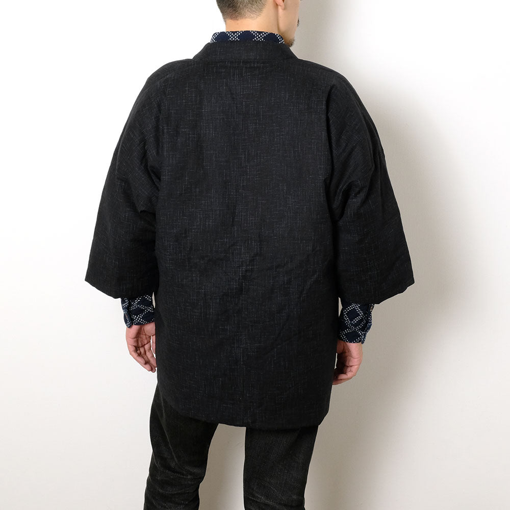 BURGUS PLUS - ZANTER x BURGUS PLUS - Tsumugi Down HAN-TEN - Black Solid - BP25908ZNT-BK