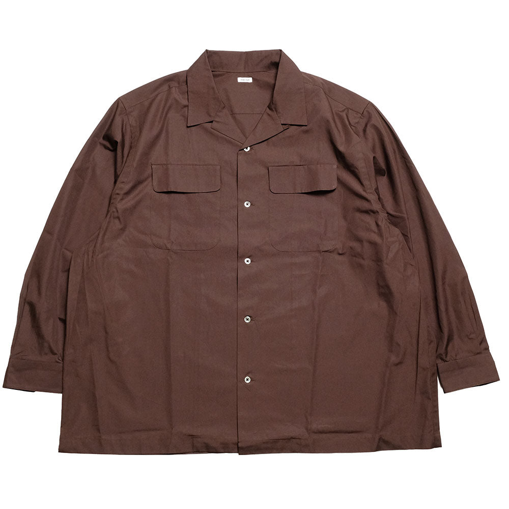 THE DAY - OPEN COLLAR SHIRT - D25WS-1001