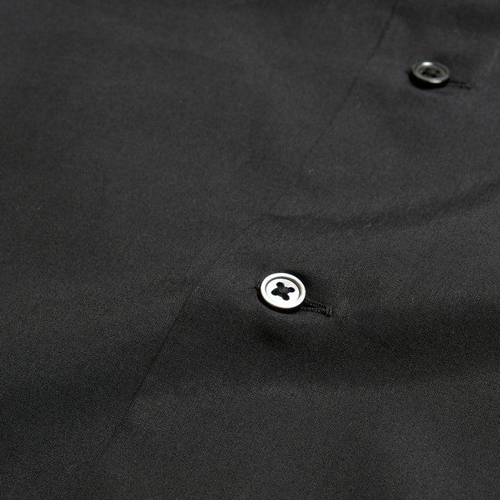 THE DAY - OPEN COLLAR SHIRT - D25WS-1001