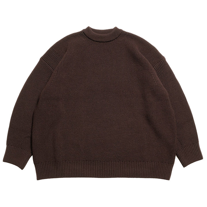 THE DAY - MERINO WOOL CREWNECK KNIT - D25WS-03001