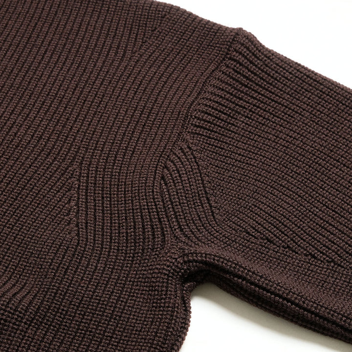 THE DAY - MERINO WOOL CREWNECK KNIT - D25WS-03001