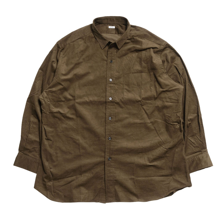 THE DAY - ORGANIC COTTON CORDUROY SHIRT - D26AW-01010