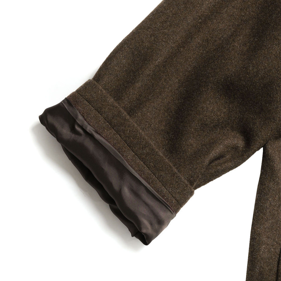 THE DAY - MELTON HOODED COAT - D26AW-05001