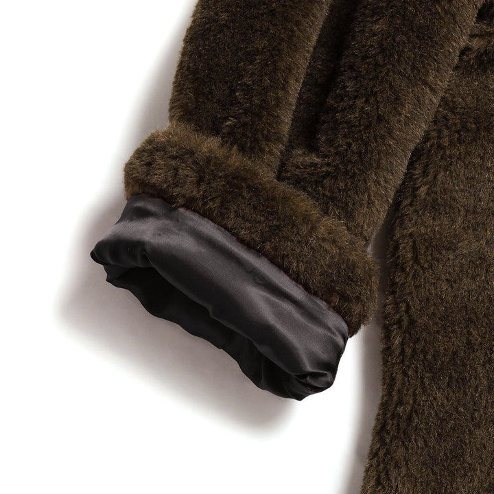 THE DAY - ALPACA WOOL PILE COAT - D26AW-05009