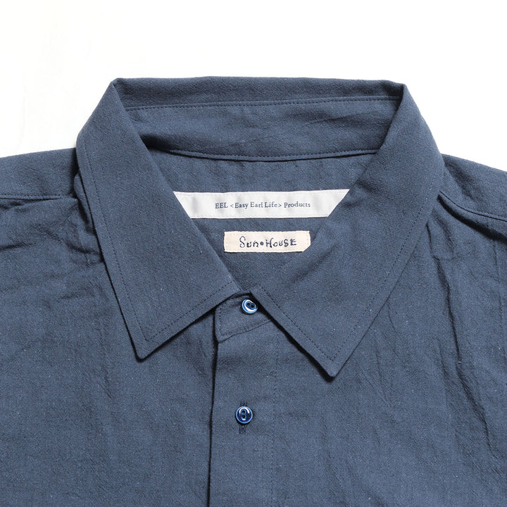 EEL Products - SUN HOUSE EXCLUSIVE - 陶器釦のシャツ - E-26411