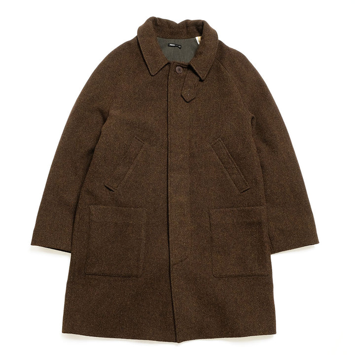 FRANK LEDER - Brown Wool Coat - FL-0521038