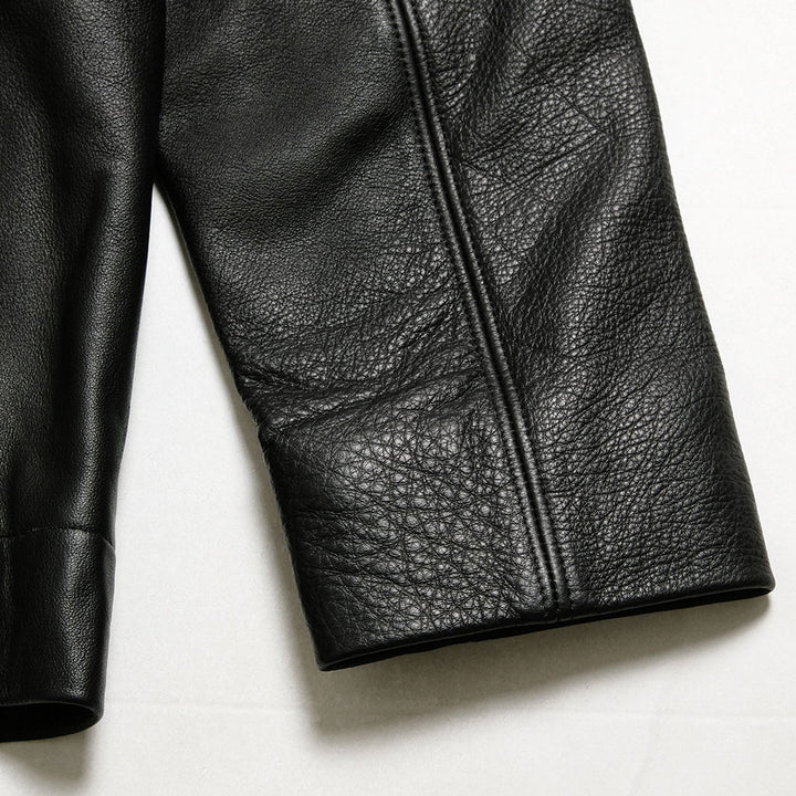 FRANK LEDER - Organic Dyed Buffalo Leather Jacket - FL-0522007