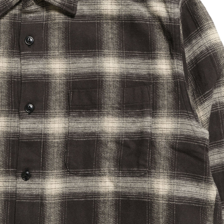 GOLD - SOFT NEL PLAID REGULAR COLLAR SHIRT - GL29755