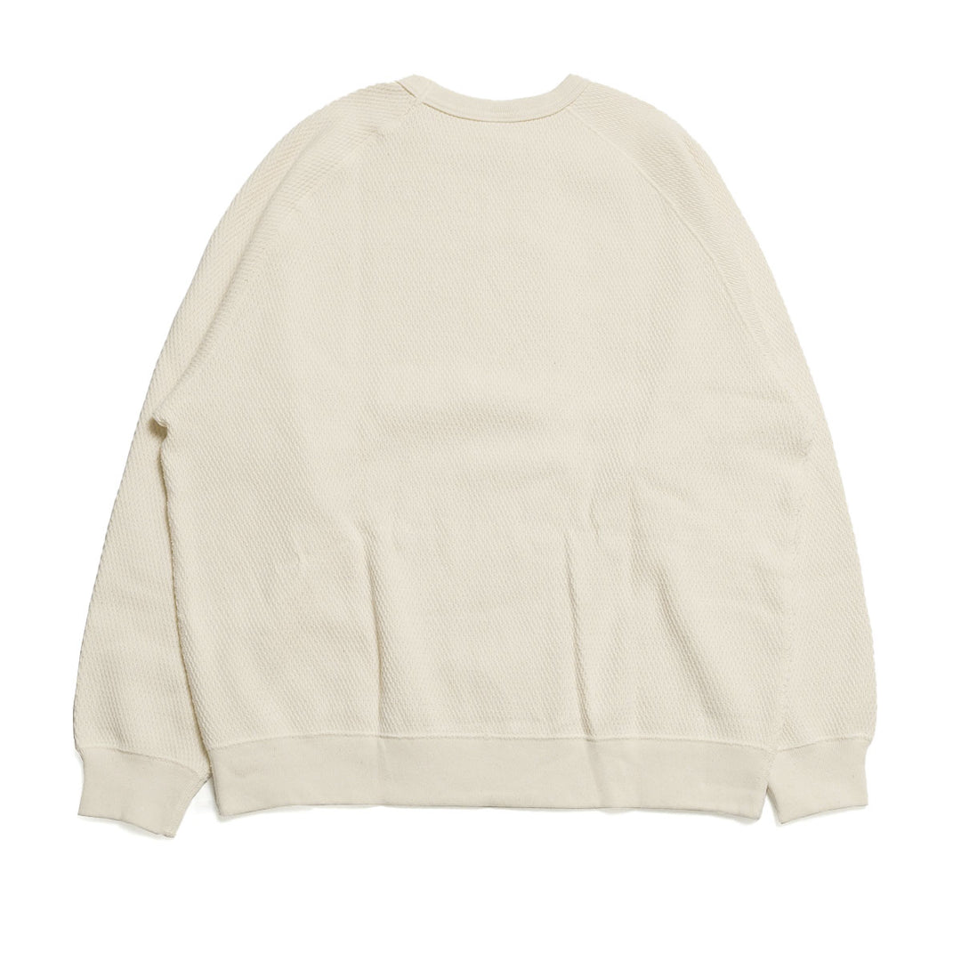 GOLD - HEAVY THERMAL RAGLAN CREW NECK SHIRT - GL69771