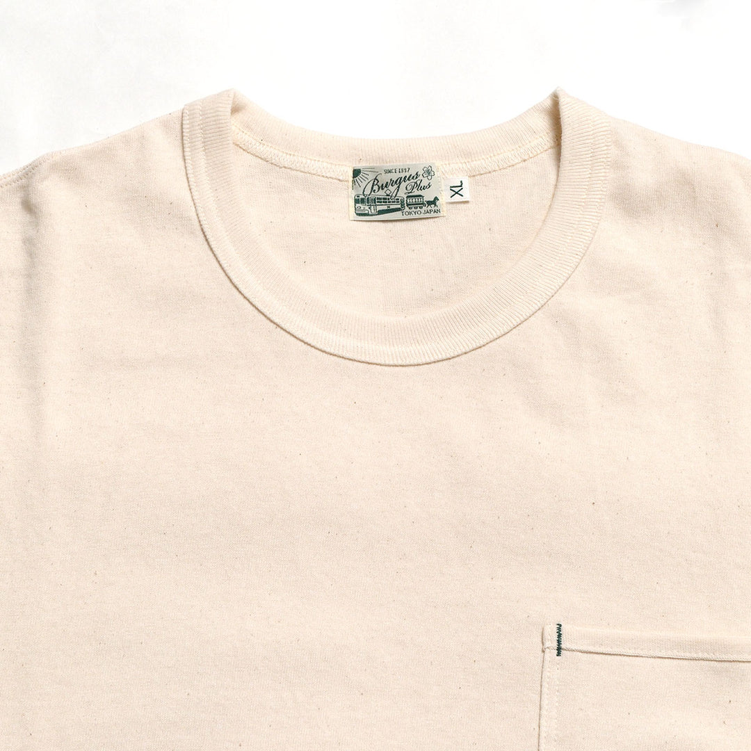 BURGUS PLUS - L/S Pocket T-Shirt - HBP-021B