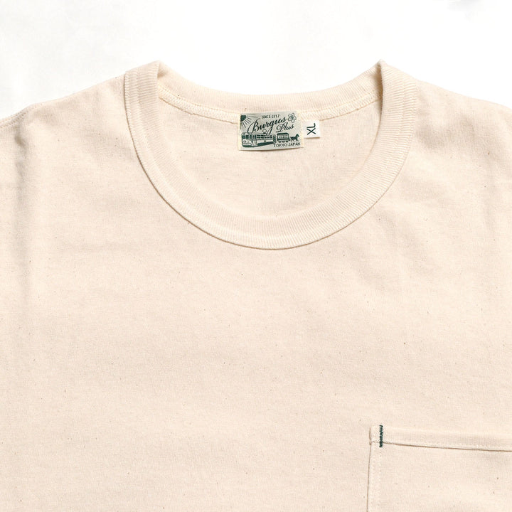 BURGUS PLUS - L/S Pocket T-Shirt - HBP-021B