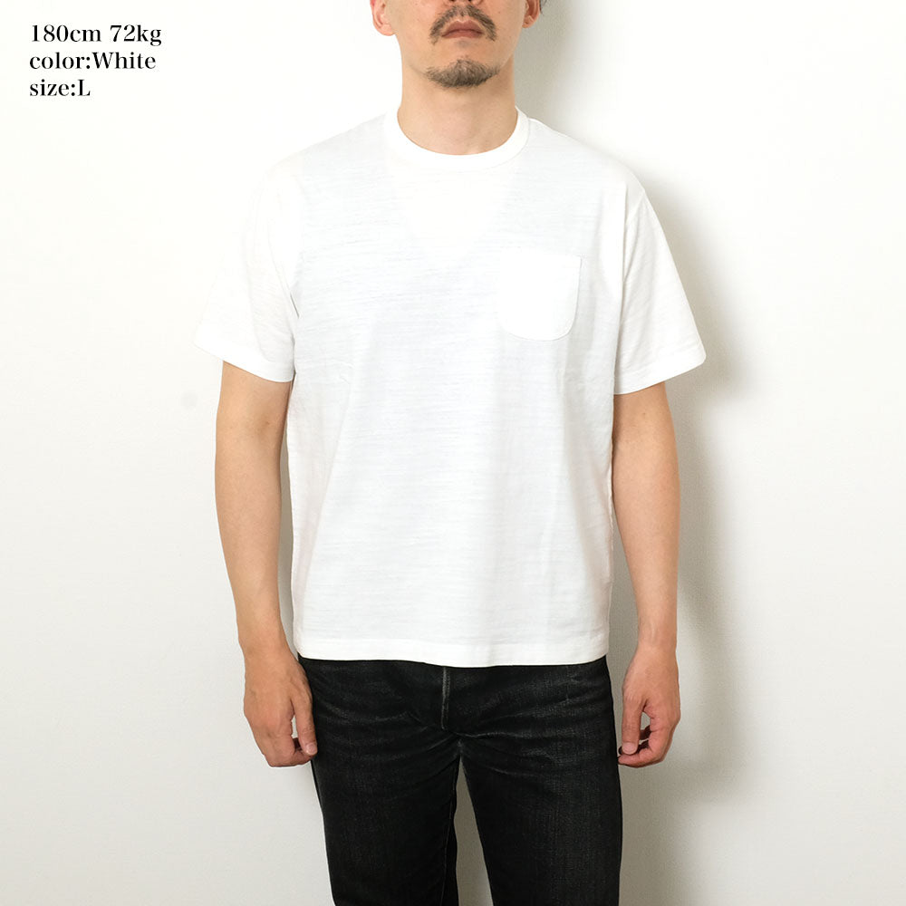 BURGUS PLUS - Slub Pocket T-Shirt - HBP-027