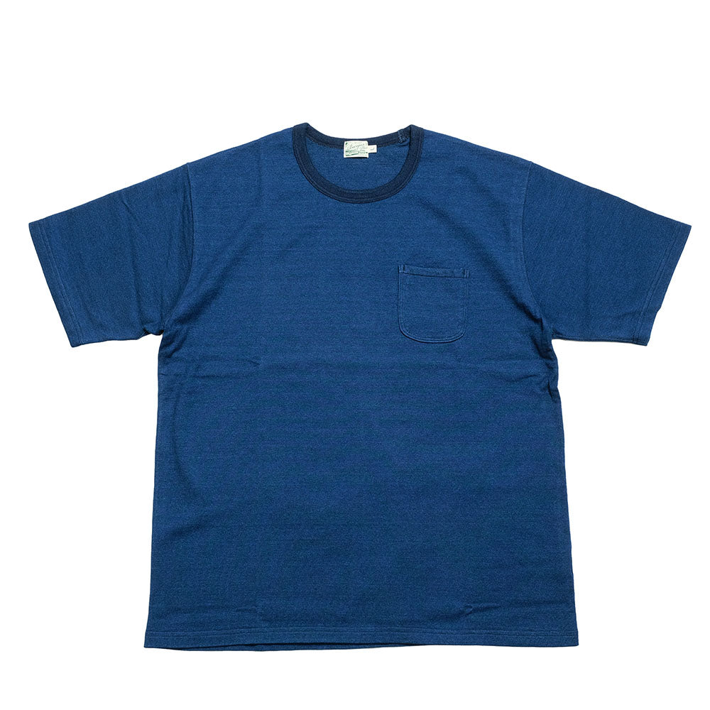 BURGUS PLUS Indigo Pocket Tee HBP-029