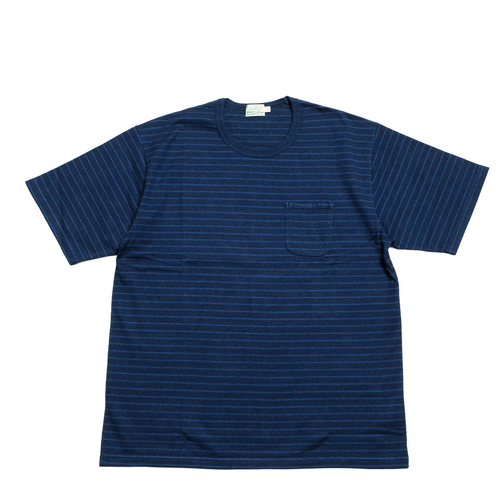 BURGUS PLUS Indigo Pocket Tee HBP-029