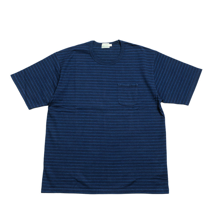 BURGUS PLUS Indigo Pocket Tee HBP-029