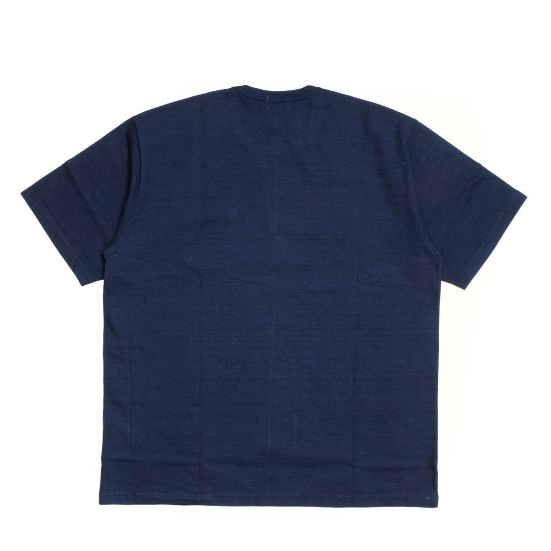 BURGUS PLUS - Indigo Pocket T-Shirt - HBP-029A