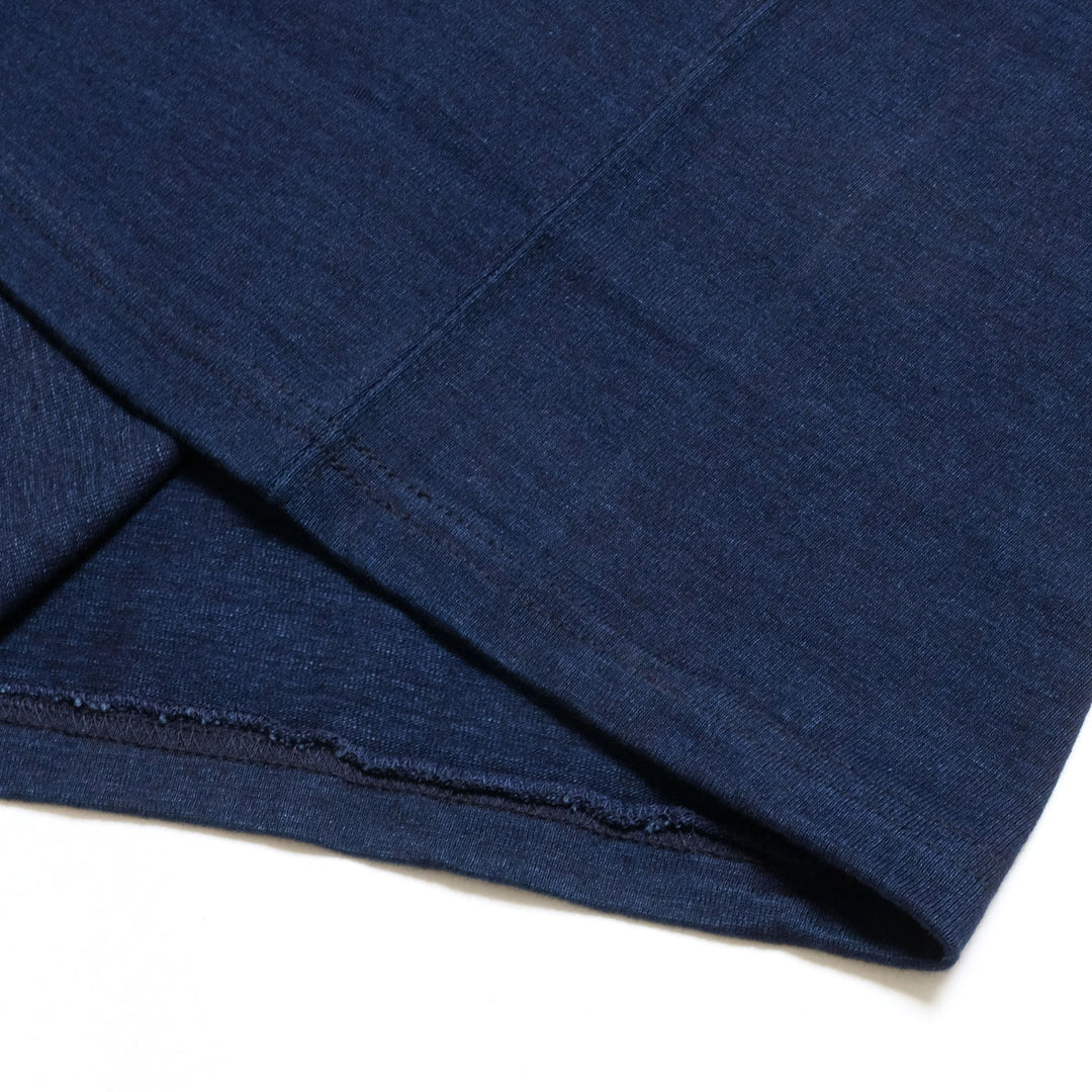 BURGUS PLUS - Indigo Pocket T-Shirt - HBP-029A