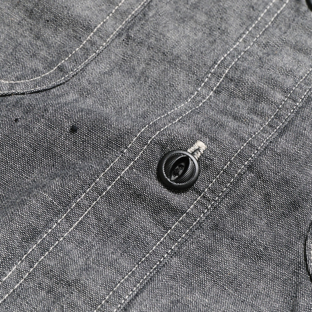 BURGUS PLUS - Chambray Work Shirt - HBP-300CH
