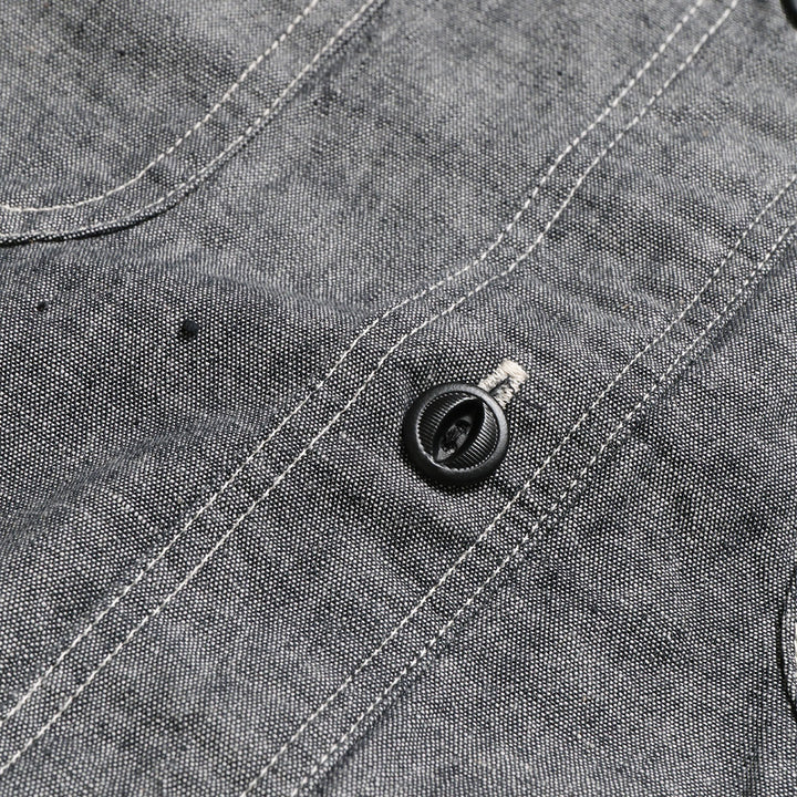 BURGUS PLUS - Chambray Work Shirt - HBP-300CH