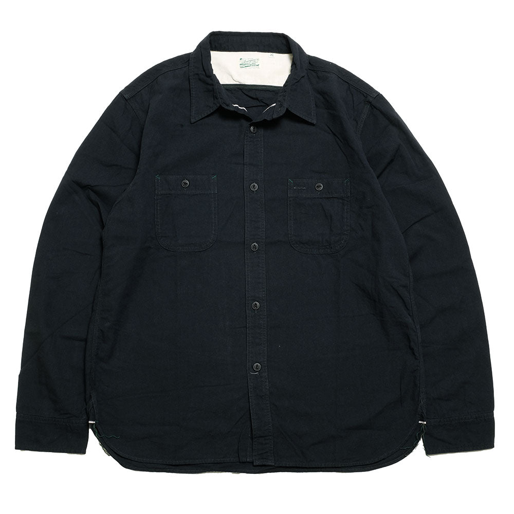 BURGUS PLUS - Beta Chambray Work Shirt - HBP-300CHB