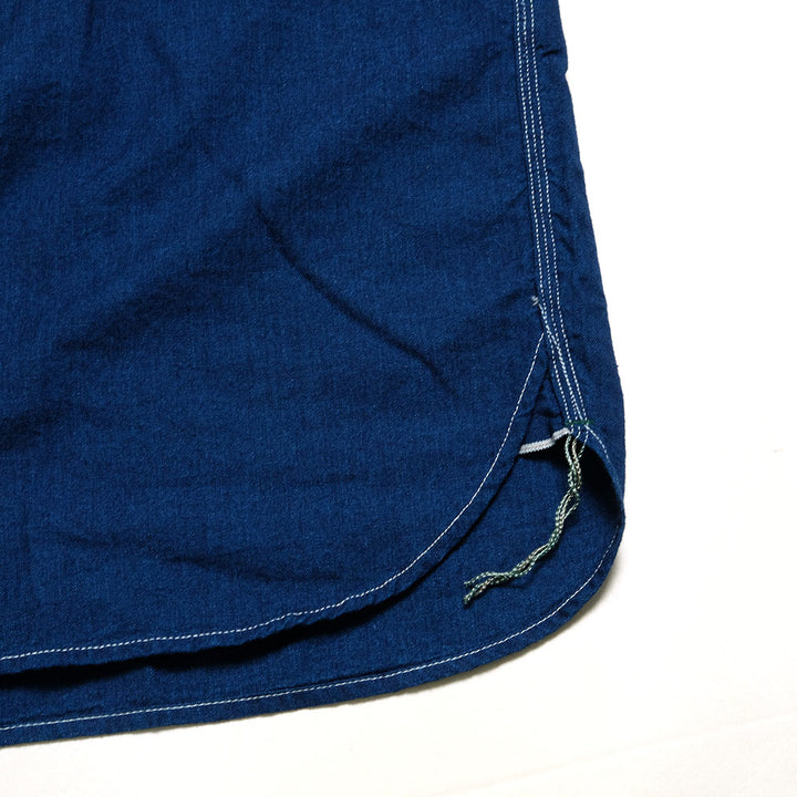 BURGUS PLUS - Solid Black Chambray Work Shirt - HBP-300CHB