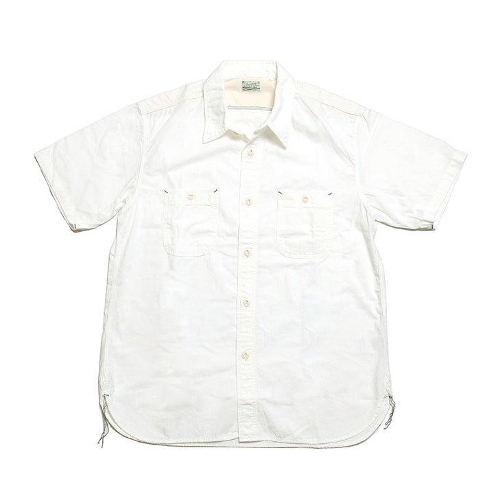 BURGUS PLUS S/S Chambray Work Shirt HBP-300CHS