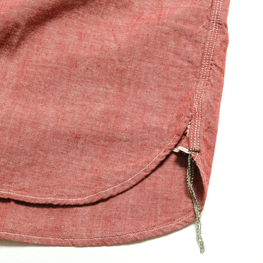 BURGUS PLUS - S/S Chambray Work Shirt - HBP-300CHS