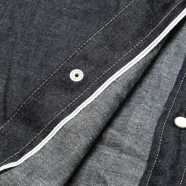 BURGUS PLUS - 8oz Denim Western Shirt - HBP-301WS